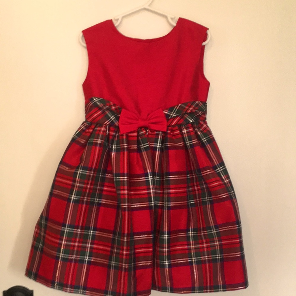 Laura Ashley Red Plaid Dress.